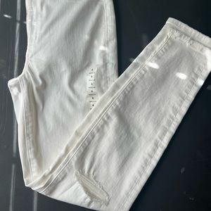 AE white skinny jeans